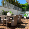 Sedia design moderno Slide Zoe per cucina bar ristorante e giardino