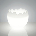 Secchiello portaghiaccio luminoso Slide design a uovo Kalimera Rgb