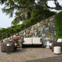 Divano interno esterno giardino design moderno Slide Mara Sofa Acquisto
