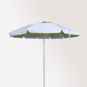 Ombrellone mare spiaggia 220 cm alluminio antivento protezione uv Roma Modello