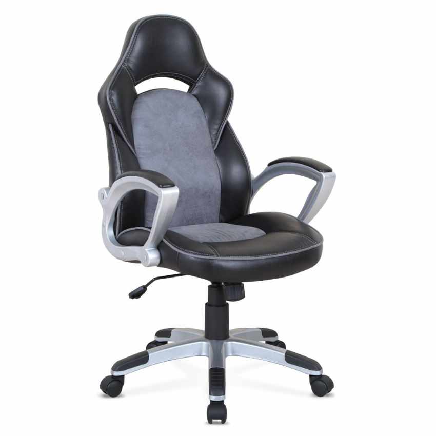 Silla de oficina racing deportivo videojuegos cuero artificial ... Silla de oficina racing deportivo videojuegos cuero artificial ...