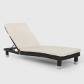 Lettini da giardino mare e spiaggia prendisole design poly rattan materassino Playa Promozione