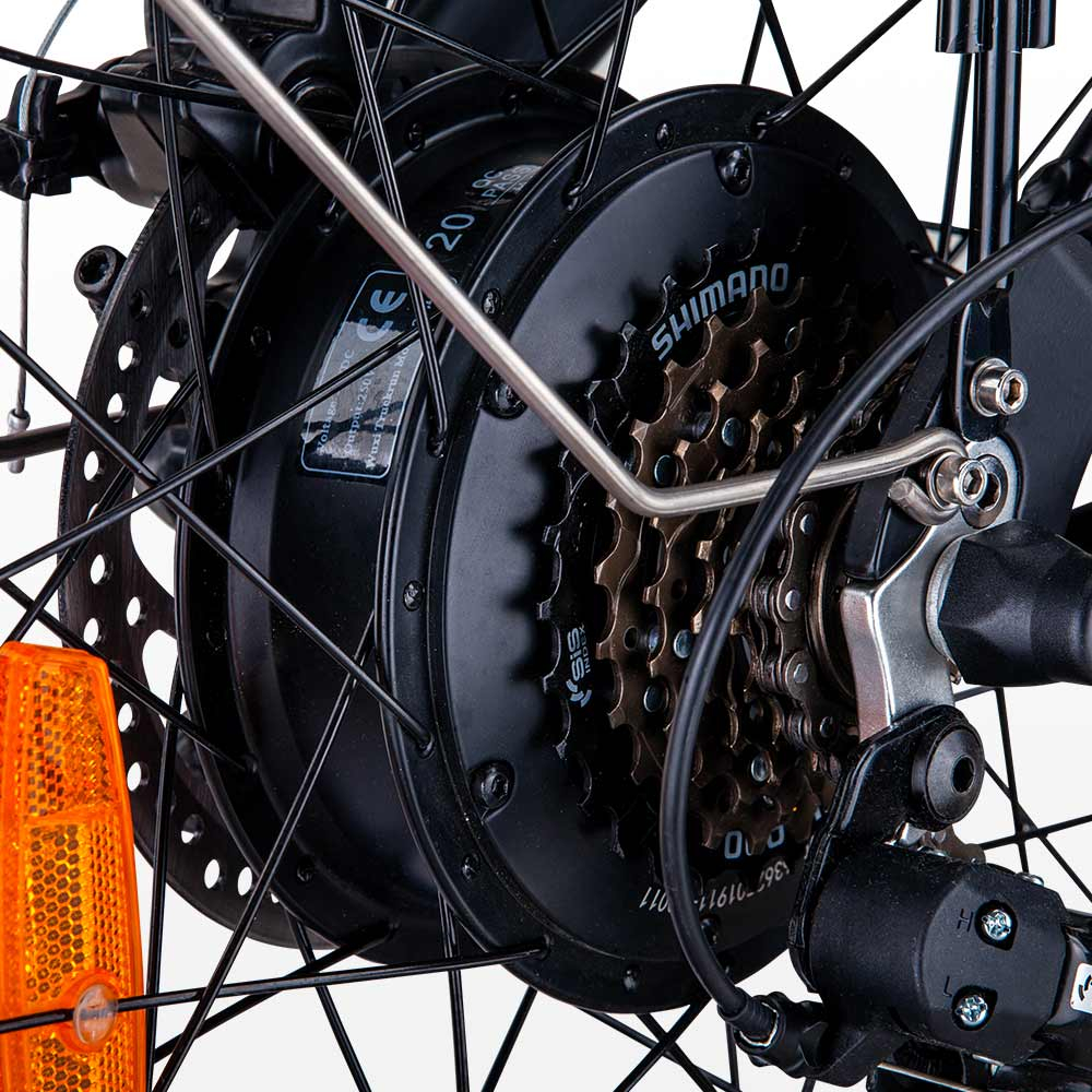 Bici bicicletta elettrica pieghevole Rks Tnt5 Shimano - Foto 29 di 31