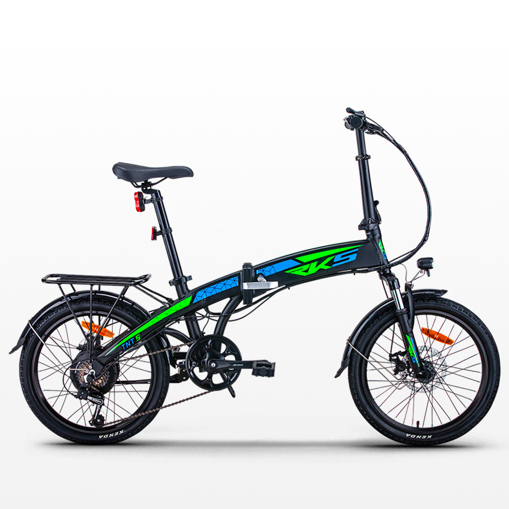 Bici bicicletta elettrica pieghevole Rks Tnt5 Shimano - Foto 25 di 31