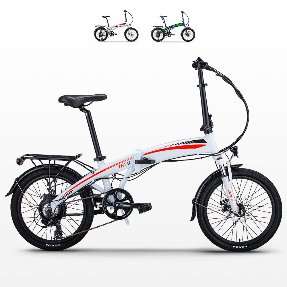 Bici bicicletta elettrica pieghevole Rks Tnt5 Shimano - Foto 13 di 31