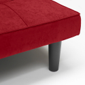 Divano Letto Design in tessuto 2 Posti per casa e ufficio Giada 