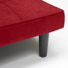 Divano Letto Design in tessuto 2 Posti per casa e ufficio Giada 