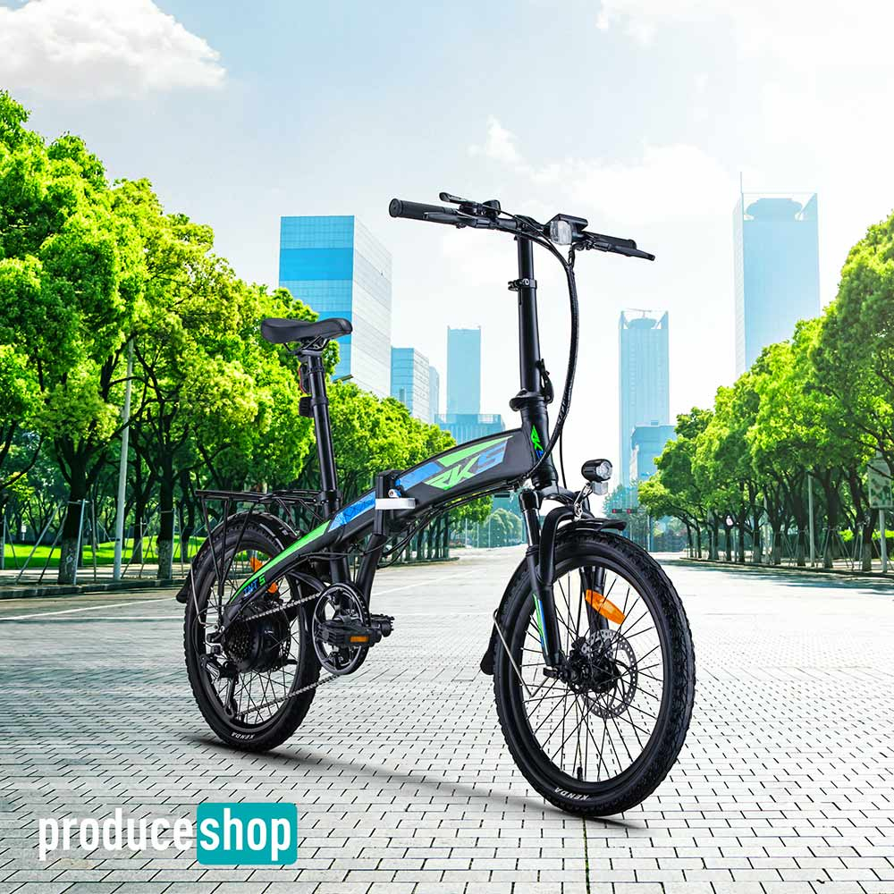 Bici bicicletta elettrica pieghevole Rks Tnt5 Shimano - Foto 14 di 31