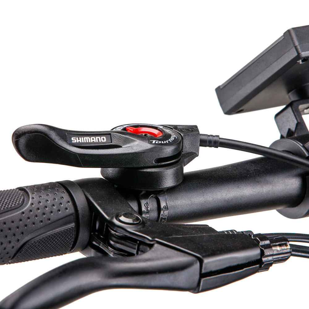 Bici bicicletta elettrica ebike pieghevole Tnt10 Rks Shimano - Foto 14 di 30