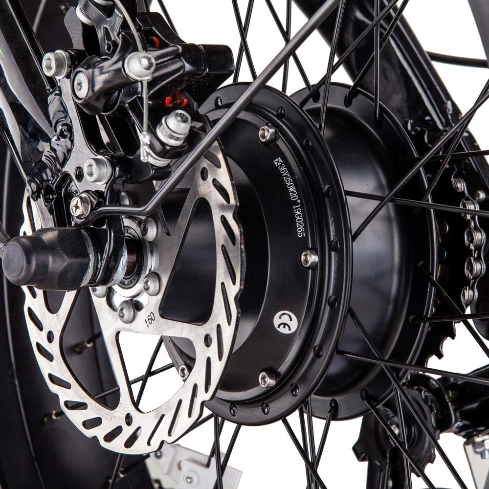 Bici bicicletta elettrica ebike pieghevole Tnt10 Rks Shimano - Foto 18 di 30