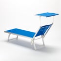 2 Lettini spiaggia mare prendisole professionali in alluminio Santorini Catalogo