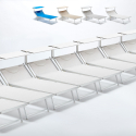 20 Lettini spiaggia mare professionali grandi in alluminio Italia Xl stock Promozione