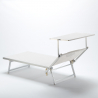 20 Lettini spiaggia mare professionali grandi in alluminio Italia Xl stock Stock