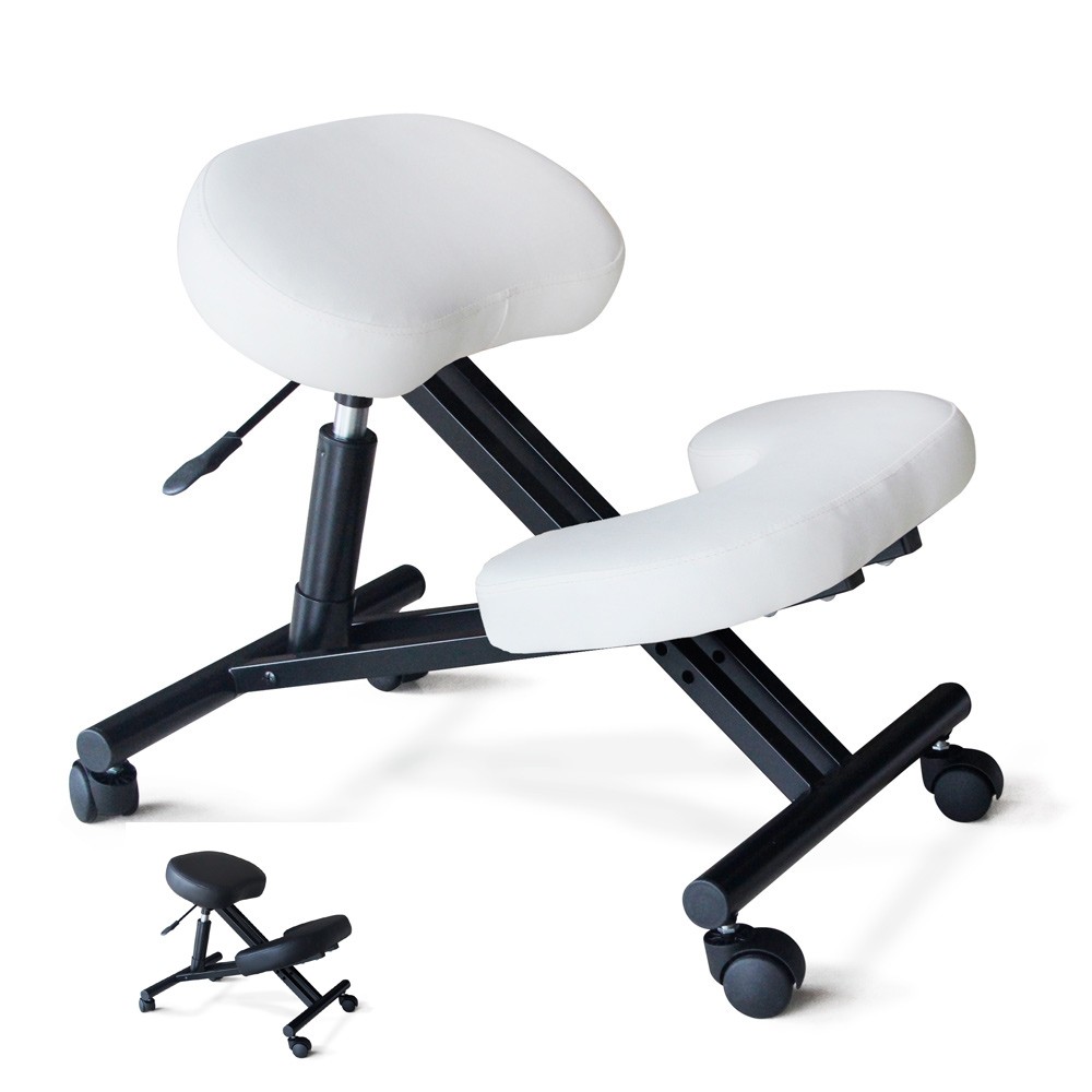 Sedia ergonomica posturale ufficio sgabello svedese metallo Balancesteel