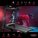 Tapis roulant elettrico fitness digitale pieghevole inclinazione casa palestra Teela Offerta