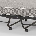Brandina letto pieghevole con doghe e materasso 80x190cm in microfibra Demetra Prezzo