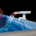 Cascata con luce Led multicolore per piscina fuori terra Intex 28090