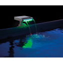 Cascata con luce Led multicolore per piscina fuori terra Intex 28090 Stock