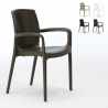 Sedie Poltrona Poly Rattan Braccioli per Giardino Bar Ristorante Boheme Grand Soleil Modello