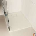 Piatto box doccia in resina filo pavimento rettangolare 90x70 Stone Scelta