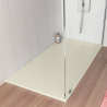 Piatto doccia in resina filo pavimento rettangolare 140x70 design moderno Stone Scelta
