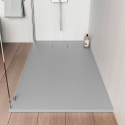 Piatto doccia in resina filo pavimento rettangolare 140x90 design moderno Stone Vendita
