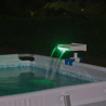 Bestway 58619 cascata multicolore Led piscina fuori terra Soothing Flowclear