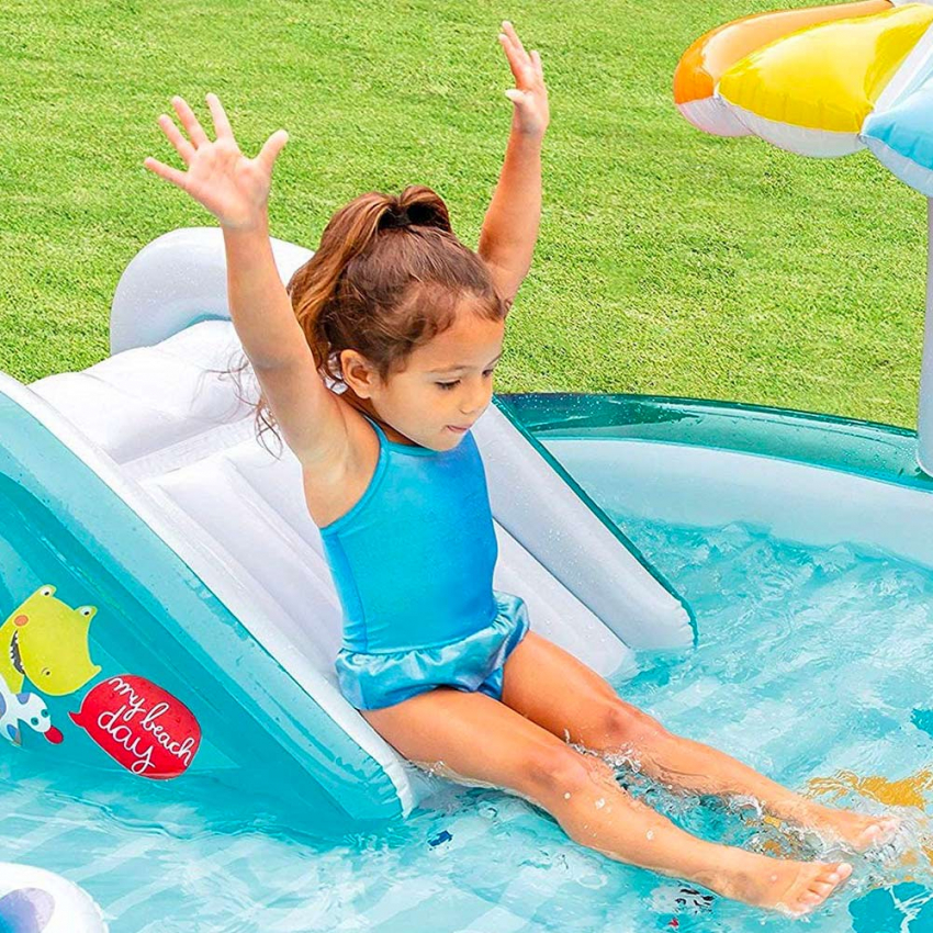 Float Joy Piscina Gonfiabile Bambini Adulti Piscinetta Giochi da Giardino  per Bambini 150x40cm