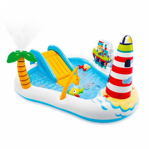 Piscina gonfiabile per bambini Intex 57162 Fishing Fun Play Center