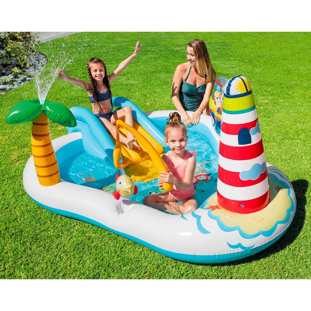 Godya Piscine per Bambini Giocattolo per Bambini Round Paddling Play Ocean Ball Pools per 0-3 Anni Baby Summer Water Toys Forniture per Feste Piscina Gonfiabile per Bambini