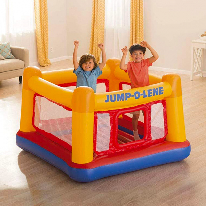 Saltarello trampolino elastico gonfiabile bambini Intex 48260 Jump-O-Lene Promozione