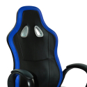 Poltrona gaming sedia ufficio ergonomica racing ecopelle Super Sport Ice Offerta