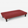 Divano letto in microfibra velluto 2 posti design moderno Ametista Rainbow Prezzo
