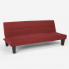 Divano letto in microfibra velluto 2 posti design moderno Ametista Rainbow Caratteristiche