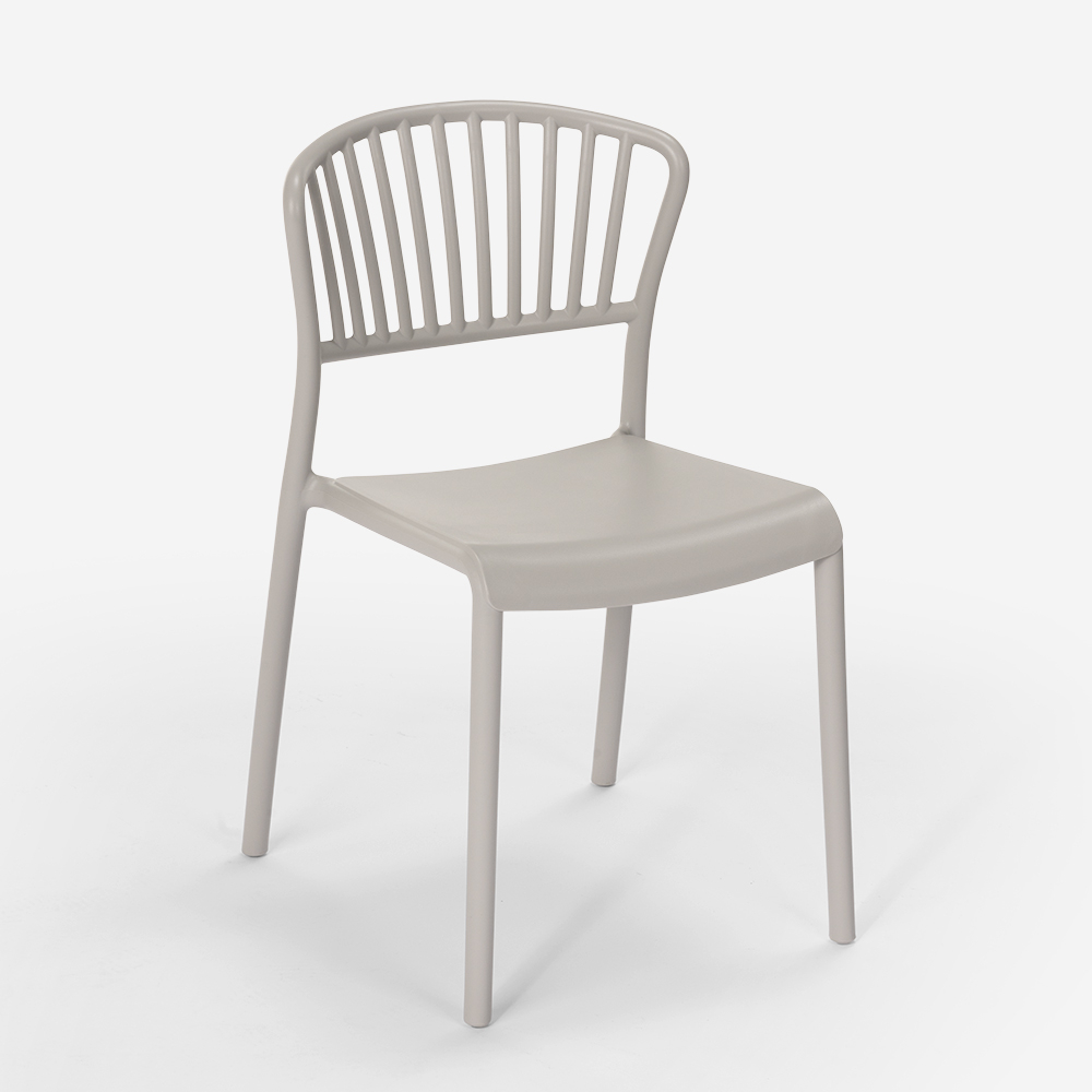 Stuhl In Modernem Design Aus Polypropylen Für Küche Bar Restaurant Und Außen Vivienne