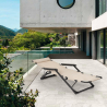Sedia sdraio per spiaggia e giardino pieghevole multiposizione Emily Lux Zero Gravity Vendita