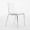 Sedie bar cucina gambe acciaio impilabile Lollipop Grand Soleil Misure