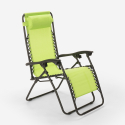 Sedia sdraio spiaggia giardino pieghevole multiposizione Emily Zero Gravity Costo