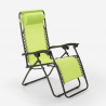Sedia sdraio spiaggia giardino pieghevole multiposizione Emily Zero Gravity Costo