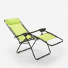 Sedia sdraio spiaggia giardino pieghevole multiposizione Emily Zero Gravity Acquisto