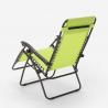 Sedia sdraio spiaggia giardino pieghevole multiposizione Emily Zero Gravity 
