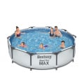 Piscina fuoriterra Bestway Steel Pro Max Pool Set rotonda 366x76cm 56416