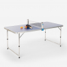 Tavolo da ping pong 160x80 pieghevole interno esterno rete racchette palline Backspin Promozione