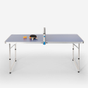 Tavolo da ping pong 160x80 pieghevole interno esterno rete racchette palline Backspin Sconti