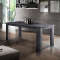 Tavolo da pranzo allungabile 90x160-210 design moderno Jesi Ardesia Promozione