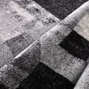 Tappeto rettangolare moderno design geometrico grigio nero Milano GRI012 Offerta