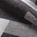 Tappeto moderno rettangolare design geometrico grigio nero Milano GRI014 Offerta