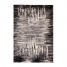 Tappeto design moderno contemporaneo Milano rettangolare grigio nero GRI007 Vendita