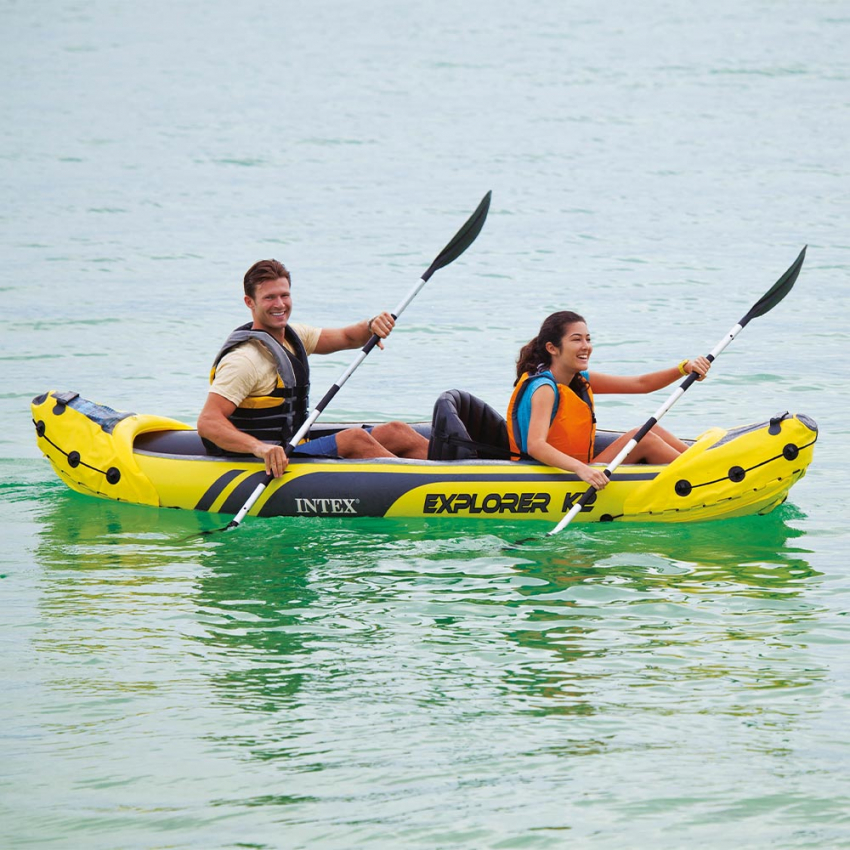 Canoa Kayak gonfiabile Intex 68307 Explorer K2 in water sports equipment