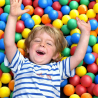 Palline colorate plastica gioco Intex 49600 Fun Balls 8 cm set 100 pezzi Vendita